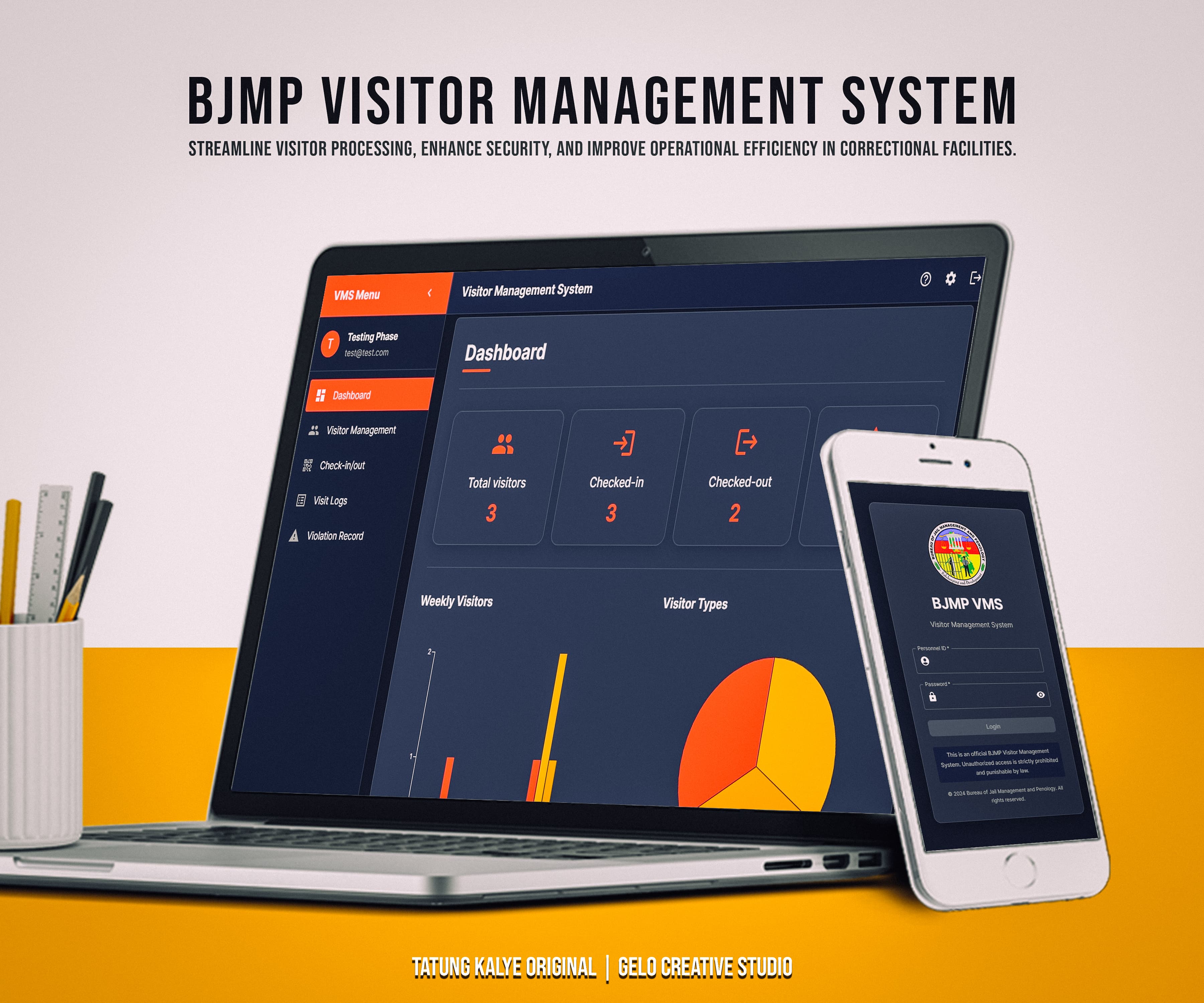 QR-Based Jail Visitor Management System